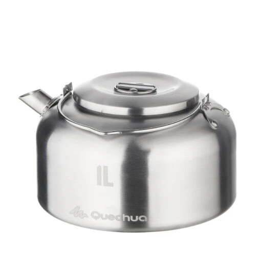 Quechua MH500 1L Stainless Steel Hiking Campsite Kettle -Quechua Shop k069d43678645022df45167aa1d3ba6cb