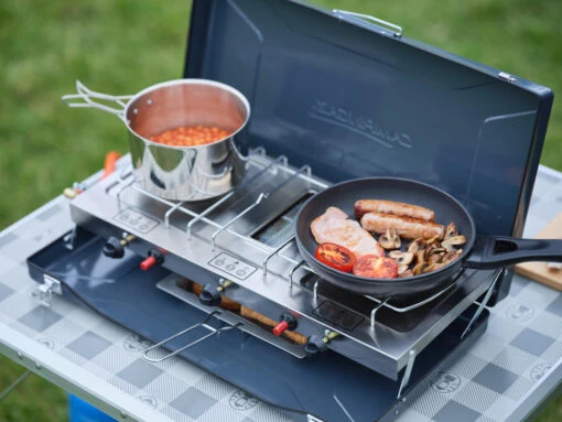 Campingaz Camping Chef DLX Stainless Infrared Gas Stove -Quechua Shop k0b341d2a1eb585b4b87a157051a11ec0