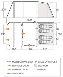 Vango Joro Air 450 Sentinel Eco Dura -Quechua Shop k27c803cb3c0b5e4dcf084443a1e1a4d4