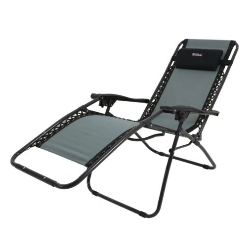 Regatta Colico Adults' Lounging Camping Chair -Quechua Shop k2e33a2712eabf6b9a2fc131b213d0254