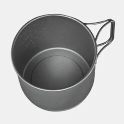 Titanium Mug - 0.45 Litre - MT500 -Quechua Shop k32c4496fdf3388a6e475c0ea12ca1d96