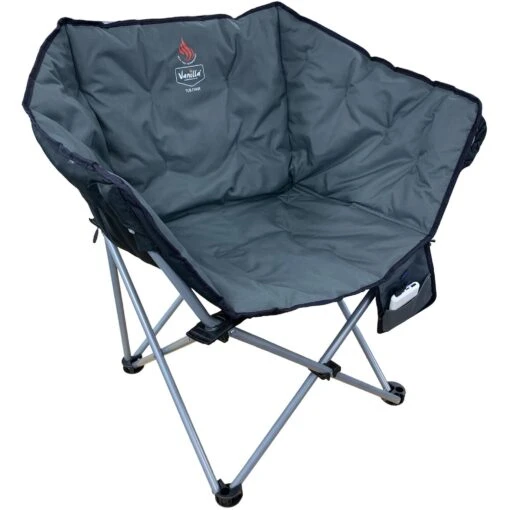 Vanilla Leisure Tub Chair Heated Charcoal + Power Bank -Quechua Shop k3ef01c523b3d7e02dfa5a5d2135b119f