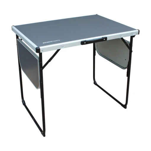 Alu Top Camping Table With Folding Side Tables -Quechua Shop k5a34054ebda202af2c73588dc654a705