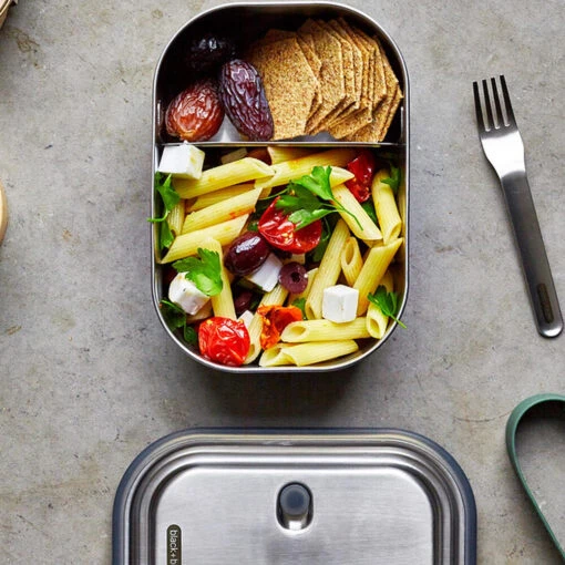 Black+Blum Stainless Steel Lunch Box Olive -Quechua Shop k6f719cb8dae9b75b5d4725e7f5e1fd9f