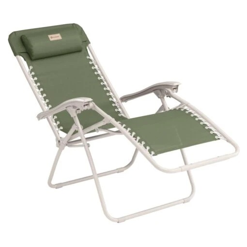 Outwell Ramsgate Reclining Relaxer Chair, Green Vineyard -Quechua Shop k80566b846824ff06d44f3d9fb7936567