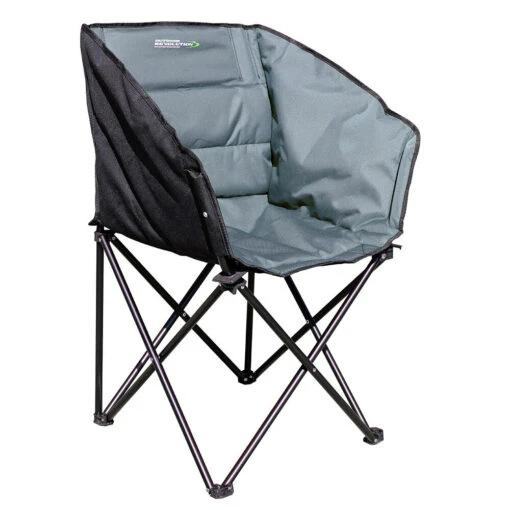 Tub Chair Dark Green And Black -Quechua Shop ka26cd46f567f20b6d22c0b98715199c5