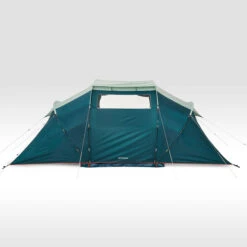 Quechua 4 Man Tent With Poles - Arpenaz 4.2 -Quechua Shop kad372d01654f860c722a42d309f131ac