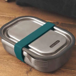 Black+Blum Stainless Steel Lunch Box Ocean -Quechua Shop kc19eb66bd6ff05412036f389daf84ade