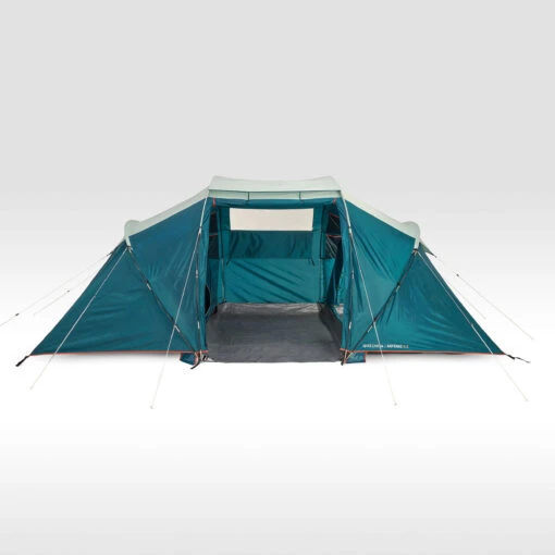 Quechua 4 Man Tent With Poles - Arpenaz 4.2 -Quechua Shop kebc0fedf7c4c2b6c8a0a6a7b99b98752