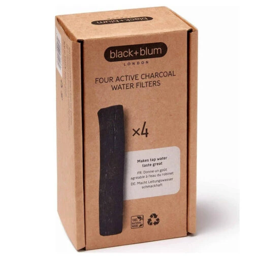 Black+Blum Active Charcoal Water Filter Set Of 4 -Quechua Shop kf10f77553ea3684521ed664e9f8cf060