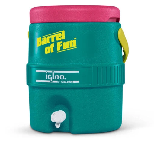 IGLOO Retro Barrel Of Fun 2 Gallon -Quechua Shop kfbcebd99740de5cd1b618c70f472032a